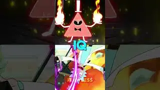 Bill Cipher vs Rick Sanchez #gravityfalls #rickandmorty #ricksanchez #billcipher