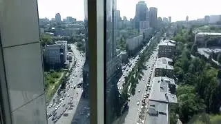 Киев с техэтажа