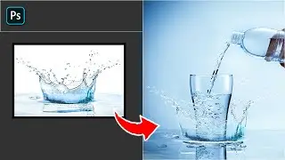 How to make transparent water splash - Photoshop Tutorial