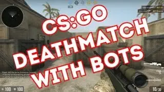 [CS:GO] Deathmatch mode with bots (pro-players using it while streaming)!