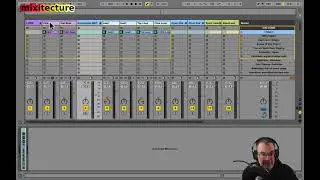Gain Staging with Mix Groups in Ableton