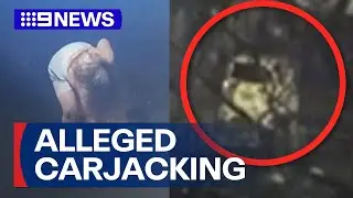 Two women arrested over alleged violent carjacking in Melbourne | 9 News Australia