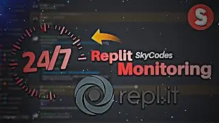 How To Monitor Your Replit Project | Make It 24/7 Online | SkyMonitoring