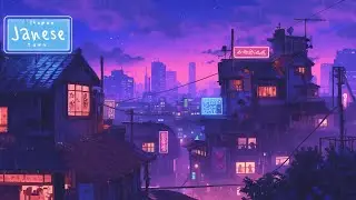 1980s & 90s Lofi Hip Hop Beats 🏫 Nostalgic Retro Vibes & Japanese Town Ambience 🌆 Lofi Rain Playlist