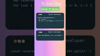 Junior Developer VS Senior developer || Learn javascript || with R programing mobile || 