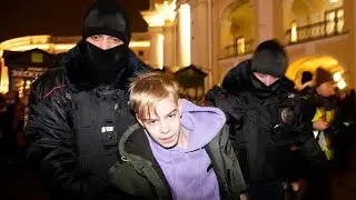 Moscow police disperse crowd protesting against Ukraine war