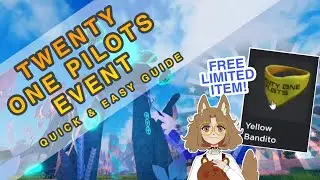 TWENTY ONE PILOTS EVENT! QUICK & EASY GUIDE! 💛 | Creatures of Sonaria