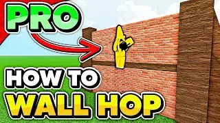 How to Wall Hop! (Roblox Glitch)