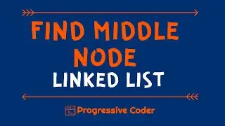 Find Middle Node of a Linked List in Single Pass