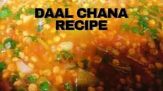 MASALA CHANA DAL RECIPE | QUICK AND EASY CHANA DAAL RECIPE