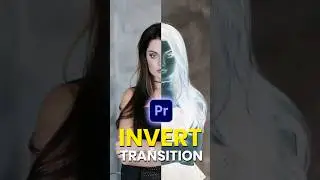 Invert Transition in premiere pro | #premierepro #tutorial