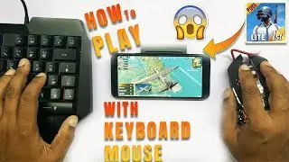 How To Play PUBG Mobile Lite With Keyboard and Mouse  in Any Mobile | No ID Ban 😍