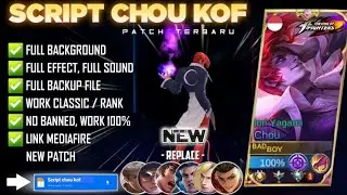 🔥new script skin chou kof iori yagami no password full effect full sound 💫