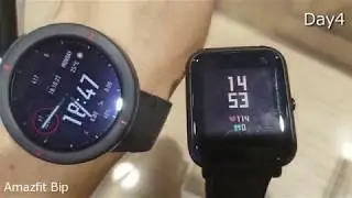 Amazfit verge 7 days battery life test