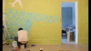 Artist Josh Tonies' Gestures Install (Time Lapse)