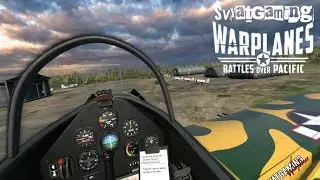 Warplanes Battles over Pacific / Destroy tank platoon / VR Game on Pico 4 Headset / Warplanes