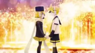 Kagamine rin & len, Hatsune miku - 