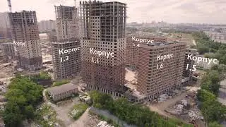 ЖК МАТВЕЕВСКИЙ ПАРК (ГК ПИК) - облет от  25.07.2022 | DJI Air 2s