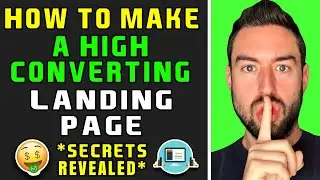 SECRETS TO CREATE LANDING PAGES! How To Make a Landing Page For Digital Marketing 2024