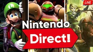 🔴 NINTENDO DIRECT REACTIONS LIVE!! (ft. @ZGamerGuys!!)