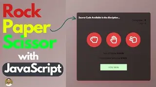 Rock Paper Scissors Game | Rock Paper Scissors Game JavaScript 