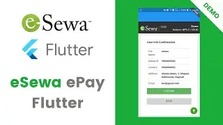 eSewa ePay in Flutter with webview | Flutter 2.0 | lightweight & easy to setup