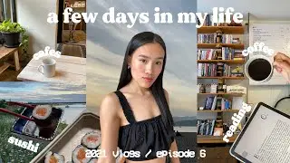 few days in my life: cafes, solo dates, hangouts, book haul | vancouver vlog