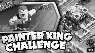 New event challenge Easily 3 star the painter king ( clash of clans)