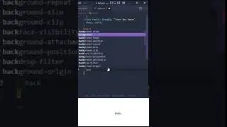 How to Make Animated Reveal Text using html and Css #shorts