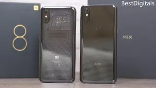 Xiaomi Mi Mix 3 vs Xiaomi Mi 8 Pro - битва флагманов 2018 года!