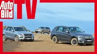 BMW X5 vs. Mercedes ML vs. Jeep Grand Cherokee