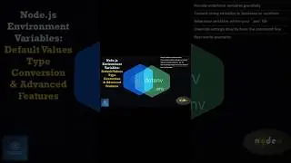 Node.js Environment Variables | Default Values, Type Conversion & Features 