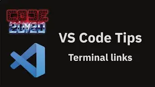 VS Code tips — Terminal links