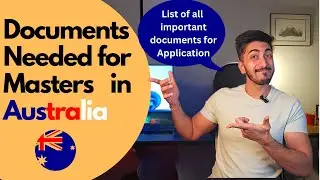 Documents Required for Admission in Australia, Masters of Architecture Course - Latest Video