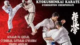 Чемпионат Узбекистан Кёкушин Каратэ | KYOKUSHIN KARATE UZBEKISTAN CHAMPIONSHIP (Shokhnazarov Jasur)