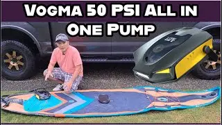 Vogma 50PSI Electric Paddle Board Pump Review
