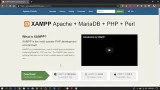 How to Download and install XAMPP Server on Windows 10 2019
