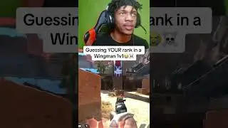 Guessing his rank in a WINGMAN 1v1😭 