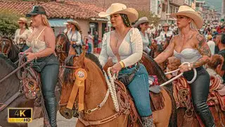 Impresionante CABALGATA de Mujeres en COLOMBIA 😍 Florida - Valle 2024