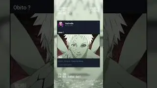 Obito ? 🥶 | 