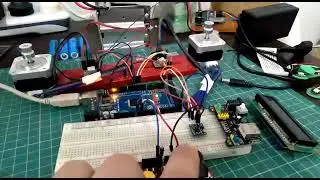 Control de motor de pasos con Joystick y  A4988
