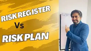 Difference between risk register and risk management plan