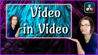 Wie du Video in Video einfügen kannst in DaVinci Resolve 17 - Tutorial DEUTSCH