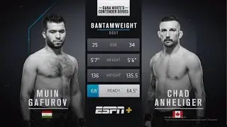 Муин Гафуров vs Чад Анхелигер ПОЛНЫЙ БОЙ! 08.09.2021 , обзори точики