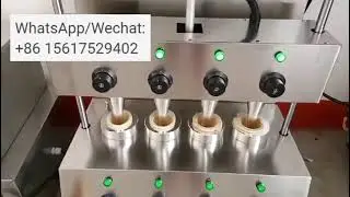 Pizza Cone Machine Commercial Food Snack Display Pizza Cone Oven Production Line #pizzacone