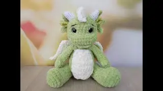 Crochet dragon Lola | Detailed master class