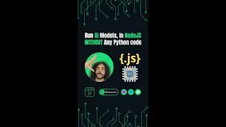 Run AI Models, In NodeJS WITHOUT Any Python Code