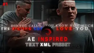 Create AE Inspired Text Animation in Alight Motion Like @yaniksksks  | XML + Preset | Part 1