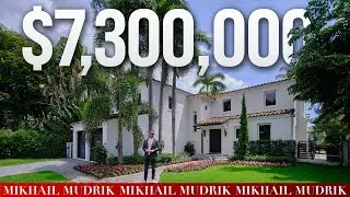 Touring $7.3M Luxury House on N Bay Road, Miami Beach | Mikhail Mudrik