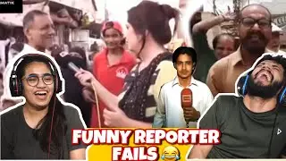 PAKISTANI FUNNY REPORTER FAILS